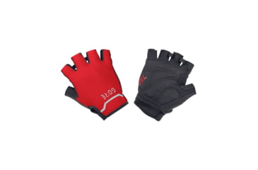 Image of GOREWEAR C5 Short Gloves in Black/Red 3XL 68D1F27B, 100592-9935-11