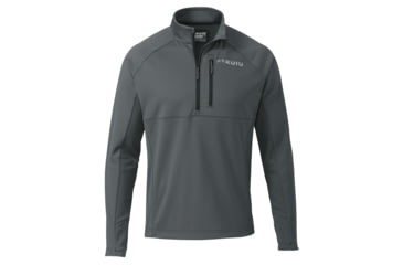Image of KUIU StrongFleece 190 Zip Hunting Shirt - Men's, Gunmetal, 3XL, Adult, Male, 7465687842974