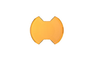 Image of KC HILITES SlimLiteR 6 Light Shield - Spread Beam - Amber 277C4DBC, 084709051228, 5122