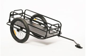 Image of Bakcou Folding Cargo Trailer, Black Folding Cargo Trailer