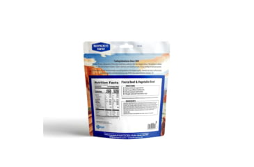 Image of Backpackers Pantry Fiesta Beef and Vegetable Bowl Dehydrated Food, 520 Cal, 31g Protein, Natural, 4.5 oz, 102402