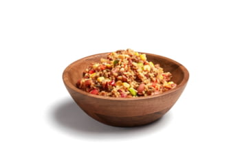 Image of Backpackers Pantry Fiesta Beef and Vegetable Bowl Dehydrated Food, 520 Cal, 31g Protein, Natural, 4.5 oz, 102402