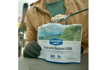 Image of Backpackers Pantry Granola with Bananas, Almonds and Milk, 1 Serving, 101018
