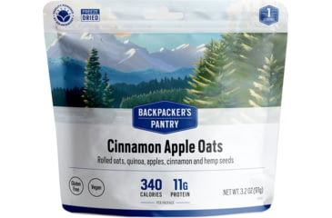 Image of Backpackers Pantry Hot Cinnamon Apple, Oats and Quinoa Cereal, 1 Serving, 101073