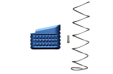 Image of Backup Tactical Glock 17/19/22/23 +5 Rounds Pistol Magazine Extension, Blue, 5, BACKG1923MEXT-BLU