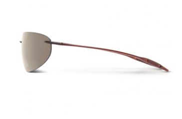 Image of Maui Jim Backyards Sunglasses w/ Rootbeer Frame and HCL Bronze Lenses - H424-26, Side View