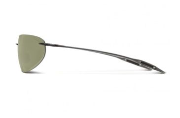 Image of Maui Jim Backyards Sunglasses w/ Smoke Grey Frame and Maui HT Lenses - HT424-11, Side View