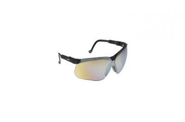 Image of Bacou-Dalloz Uvex Genesis Protective Eyewear, Bacou-Dalloz S3200X Black Frame, Each