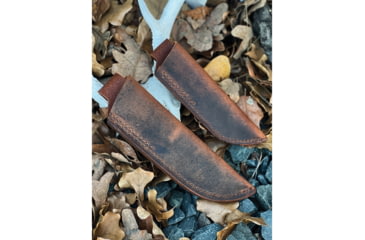 Image of Badger Claw Outfitters 7.75in Crazy Horse Leather Sheath, Brown, CRAZY-HORSE-SMALL-B