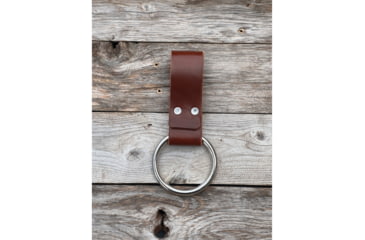 Image of Badger Claw Outfitters Leather Axe Ring Carrier, Medium Brown, LEATHER-AXE-RING