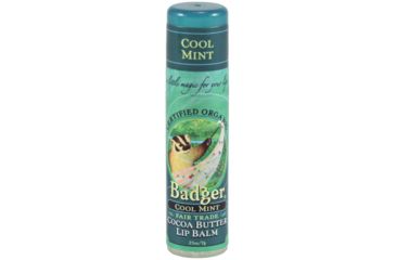 Image of Badger Ordnance Cool Mint Cocoa Lip Balm 12592