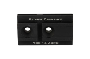 Image of Badger Ordnance C1 12 O'clock Top Optical Red Dot Sight Mount, Aimpoint Acro, Black, 700-16B