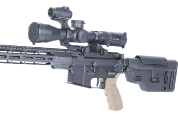 Image of Badger Ordnance Condition One 12 O'clock Top Optical Red Dot Sight Mount, 35mm, Aimpoint Micro, Black, 700-115B