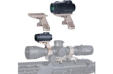 Image of Badger Ordnance Condition One 12 O'clock Top Optical Red Dot Sight Mount, 35mm, Aimpoint Micro, Tan, 700-115