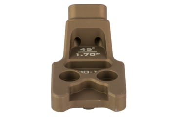 Image of Badger Ordnance Condition One J-Arm 45degrees Mount, 1.7in, Tan, 200-10