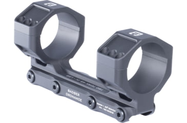 Image of Badger Ordnance Condition One MAX Riflescope Mount, 36mm, 1.3in, 20 MOA Cant, Black, 130-362KB