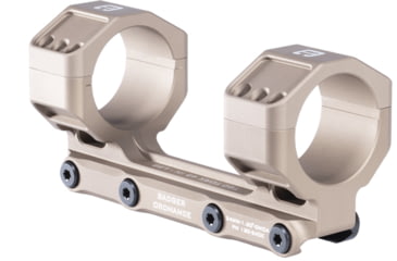 Image of Badger Ordnance Condition One MAX Riflescope Mount, 36mm, 1.3in, 20 MOA Cant, Tan, 130-362K