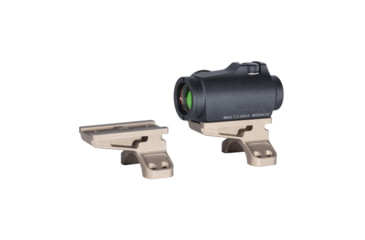 Image of Badger Ordnance Condition One 12 O'clock Top Optical Red Dot Sight Mount, 30mm, Aimpoint Micro, Tan, 700-110