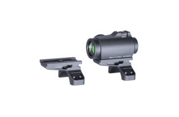 Image of Badger Ordnance Condition One 12 O'clock Top Optical Red Dot Sight Mount, 30mm, Aimpoint Micro, Black, 700-110B