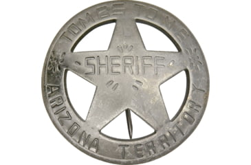 Image of Badges Of The Old West Tombstone Arizona Terr Sheriff