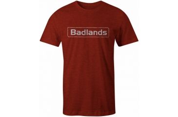 Image of Badlands Crimson Tee T-Shirt, Red, 2XL 21-36389