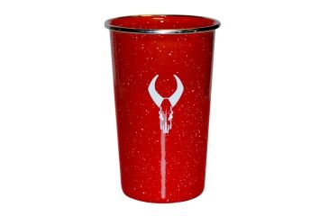 Image of Badlands Enamel Pint Cup, Red 21-13504