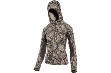 Image of Badlands Flex 1/2 Zip Hoodie - Womens, Approach, Medium, 21-41184