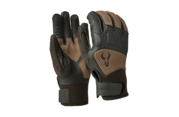 Image of Badlands Leather Shooting Gloves, Earth, Small, 21-40912