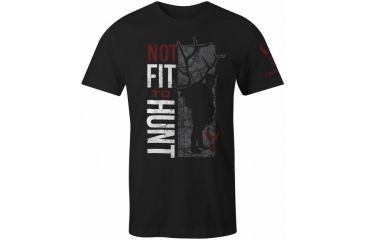 Image of Badlands Not Fit To Hunt Tee  T-Shirt, Black, Extra Large 21-36403