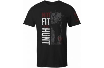 Image of Badlands Not Fit To Hunt Tee  T-Shirt, Black, 2XL 21-36404