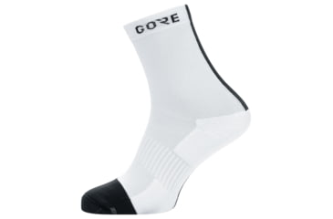 Image of GOREWEAR M Mid Socks in White/Black 8-9.5 CED4249A, 100229-0199-L