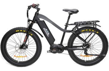 Image of Bakcou Mule 1000w Electric Bicycles, Matte Black, M/L, Mule1.0BL