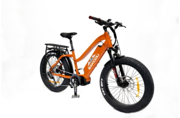 Image of Bakcou Mule Step-Through 24in 19.2ah eBike, Gloss Burnt Orange, 9506343666398