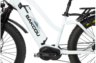 Image of Bakcou Mule Step-Through 24in 19.2ah eBike, Gloss White, 9508735729674
