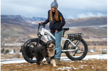 Image of Bakcou Mule Step-Through 24in 19.2ah eBike, Gloss White, 9508735729674