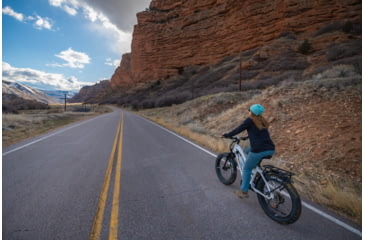 Image of Bakcou Mule Step-Through 24in 19.2ah eBike, Gloss White, 9508735729674