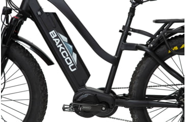 Image of Bakcou Mule Step-Through 24in 19.2ah eBike, Matte Black, 9503169178654