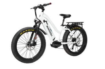 Image of Bakcou Mule Step-Through 26in 19.2ah eBike, Gloss White, 9501664982240