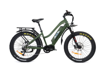 Image of Bakcou Mule Step-Through 26in 25ah eBike, Matte Army Green, 9503118246540