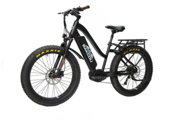 Image of Bakcou Mule Step-Through 26in 19.2ah eBike, Matte Black, 9504892175934