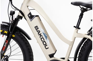 Image of Bakcou Mule Step-Through 26in 19.2ah eBike, Matte Desert Tan, 9504214115877