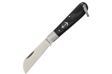 Image of Baladeo Breizh Anchor Folder Folding Knife,3in,Black,Stamina Wood Handle BALECO061