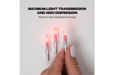 Image of Ballista 8.8 mm Crossbow Lighted Nocks - Pack of 3, Green, BAL-LN-01-G