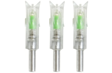 Image of Ballista 8.8 mm Crossbow Lighted Nocks - Pack of 3, Green, BAL-LN-01-G