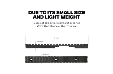 Image of Ballista BAT Bottom Picatinny Rail V2, Aluminum, BAL-AC-17