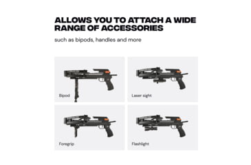 Image of Ballista BAT Bottom Picatinny Rail V2, Aluminum, BAL-AC-17