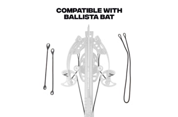 Image of Ballista Bat Pistol Crossbow Replacement String/Cables Set, Black, BAL-SS-01