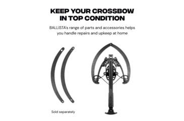 Image of Ballista Bat Pistol Crossbow Replacement String/Cables Set, Black, BAL-SS-01