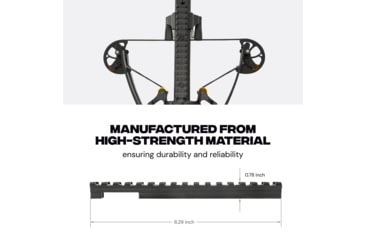 Image of Ballista BAT Reverse Bottom Picatinny Rail V2, Aluminum, BAL-AC-18