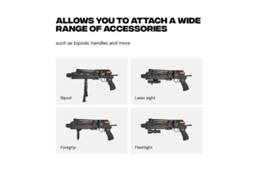 Image of Ballista BAT Reverse Bottom Picatinny Rail V2, Aluminum, BAL-AC-18